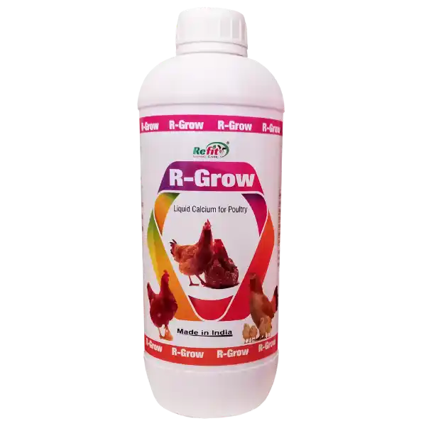 R Grow Liquid Calcium For Poultry 1 ltr