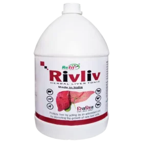 Rivliv Herbal Liver Tonic For Cattle Poultry 5 ltr